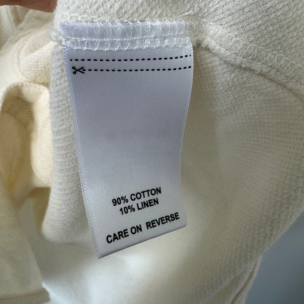 Billy Reid Men's Long Sleeve Yellowhammer Cotton & Linen Knit Button Up Shirt XL - Picture 5 of 9
